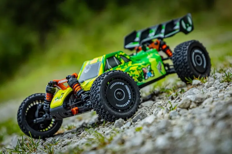1:12 Bl/3s Buggy Neon Furry Green 4wd Bl RTR