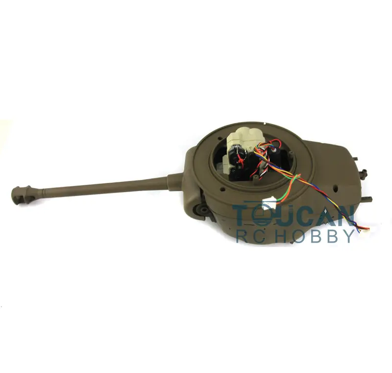 Henglong 1/16 USA M26 Pershing RC Tank 3838 Plastic Chassis Tracks Wheels Decal Shockable Recoil Barrel BB Unit Turret Upper Hull