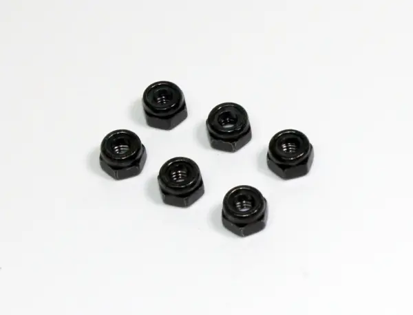 Nylon Self-Lock Nut M4 (6) Buggy/Truggy