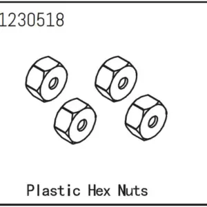 Hex Nuts (4)