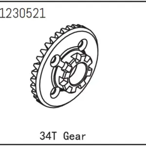 Differential Gear 34t
