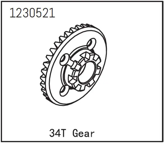 Differential Gear 34t