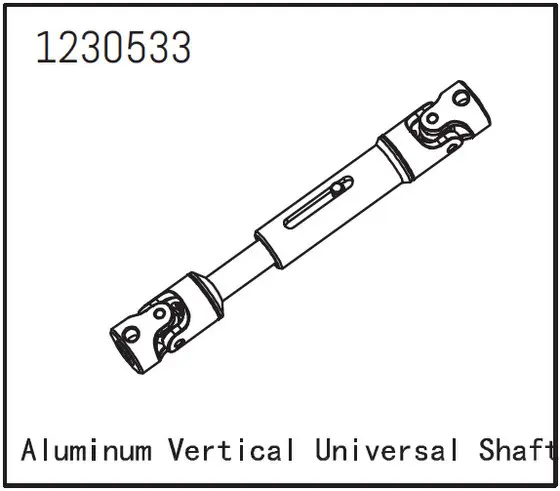 Aluminum Universal Shaft