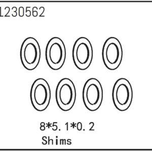 Shims 8*5.1*0.2 (8)