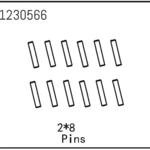 Pins 2*8 (12)