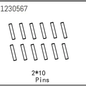 Pins 2*10 (12)