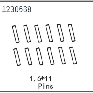 Pins 1.6*11 (12)