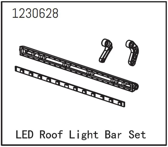 Led Roof Light Bar Set
