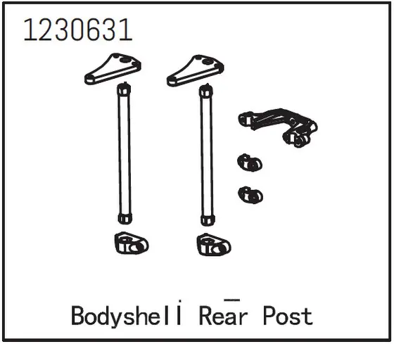 Body Shell Post Rear