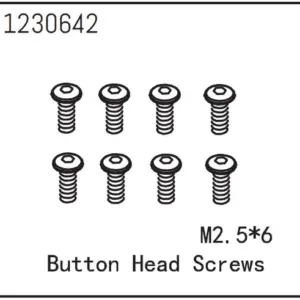 Button Head Screws m2.5*6 (8)