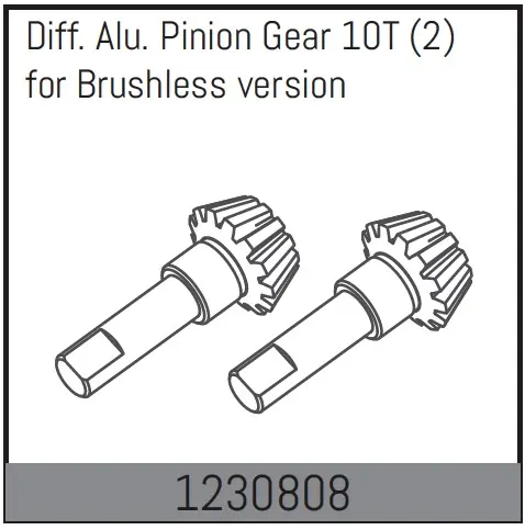 Differential Gear 10t (2)
