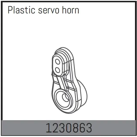 Plastic Servo Arm