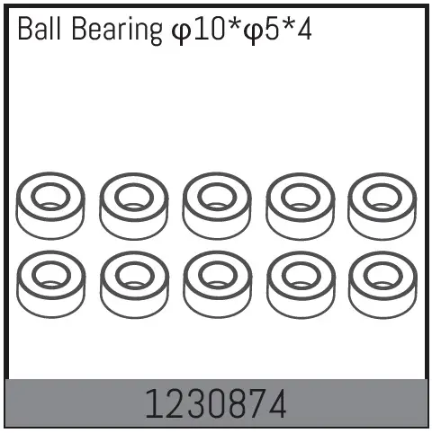 Ball Bearing 10*5*4 (10)
