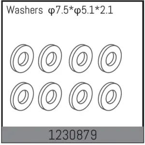 Rear Wheel Shaft Washers (10)