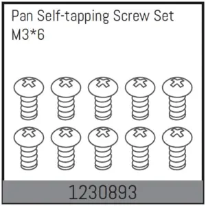M3*6 Pan Self-Tapping Screw Set (10)