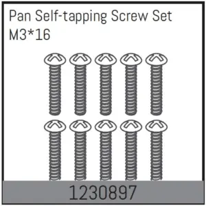 M3*16 Pan Self-Tapping Screw Set (10)