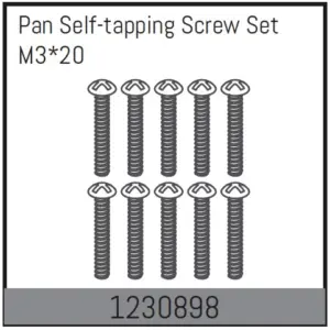 M3*20 Pan Self-Tapping Screw Set (10)
