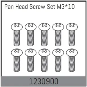 M3*10 Pan Head Screw Set (10)