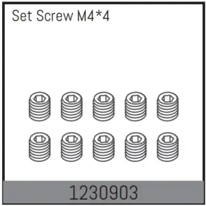 Set Screw M4*4 (10)