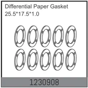 Differential Paper Gasket 25.5*17.5*1.0 (10)