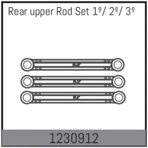Rear Upper Rod Set 1º/ 2º/ 3º