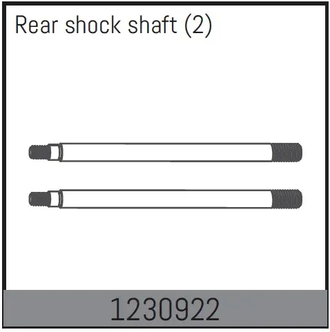 Rear Shock Shaft (2)