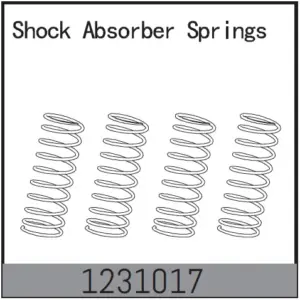 Shock Absorber Springs (4) - cr3.4eco