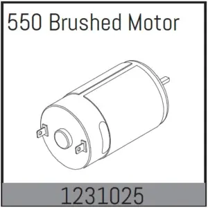 550 Brushed Motor - cr3.4eco