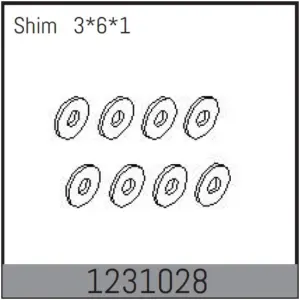 Washer 3*6*1 (8)