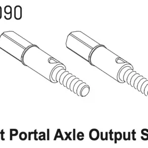 Portal Axle Shaft (Front) cr4.4 (2)