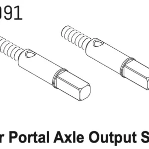 Portal Axle Shaft (Rear) cr4.4 (2)