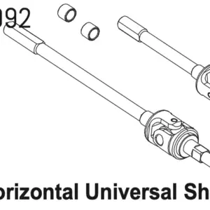 Universal Axle Set (Front) cr4.4