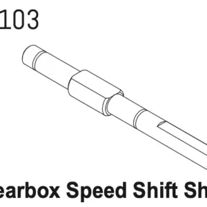 Gearbox Speed Shift Shaft cr4.4