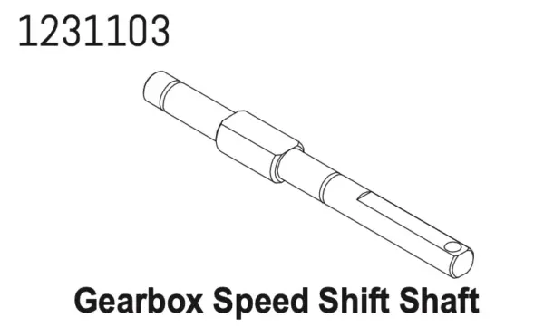 Gearbox Speed Shift Shaft cr4.4