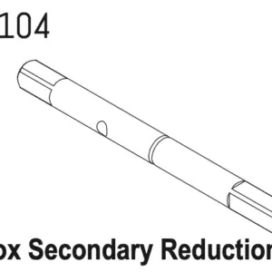 Gearbox Speed Reduction Shaft