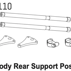 Hinge & Pivot Body Mount cr4.4