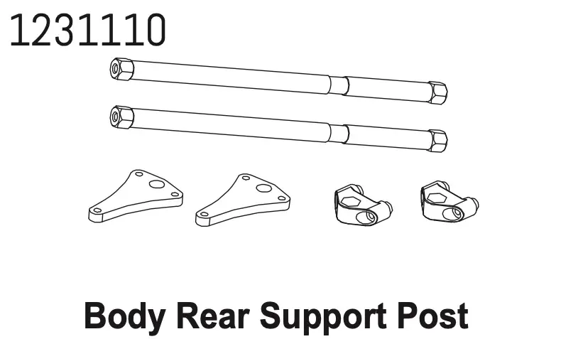 Hinge & Pivot Body Mount cr4.4
