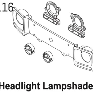 Front Headlight Bucket cr4.4