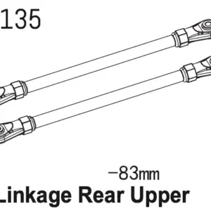 Rear Linkage 83mm cr4.4