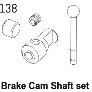 Brake Shaft Setbrake Cam Shaft Set