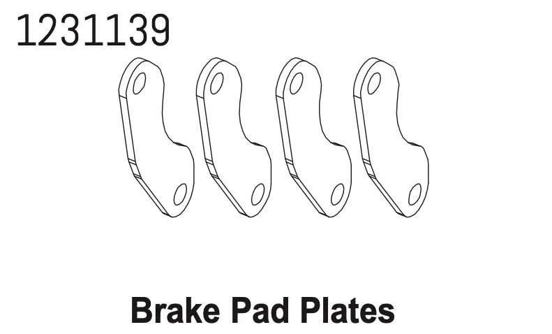 Brake Pads Plate cr4.4 (4)