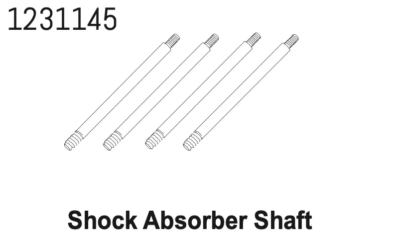 Shock Shaft Set cr4.4 (4)
