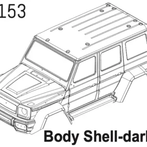 Pc Body Wolf Dark Grey cr4.4