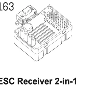 2in1 Esc&receiver
