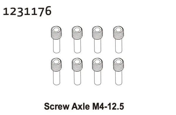 Screw Pin m4*12.5 (8)