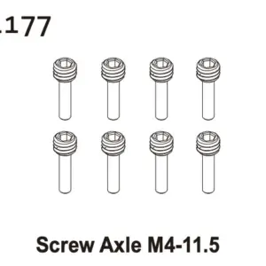 Screw Pin m4*11.5 (8)