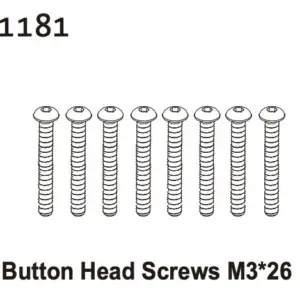 Button Head Screw M3*26 (8)