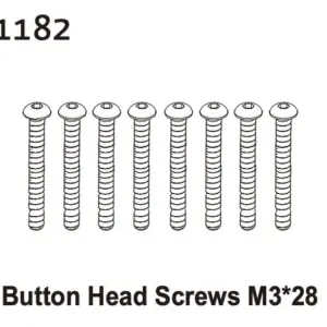 Button Head Screw M3*28 (8)