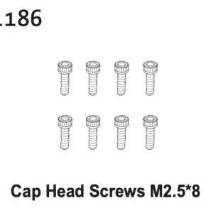 Cap Head Screw m2.5*8 (8)