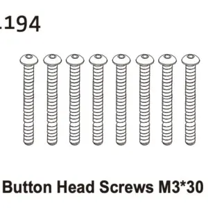 Button Head Screw M3*30 (8)